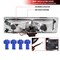 Spec-D Tuning BUMPER LIGHT WITH LED BAR CHROME HOUSING AND CLEAR LENS, 2PK LB-C1088-G3-GO - alternate 2
